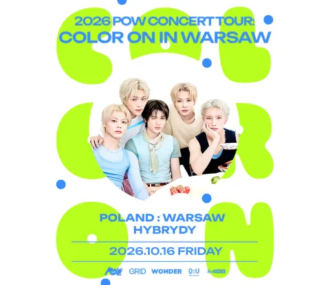 2026 POW CONCERT TOUR: COLOR ON IN WARSAW