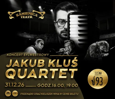 Jakub Kluś Quartet. Koncert sylwestrowy