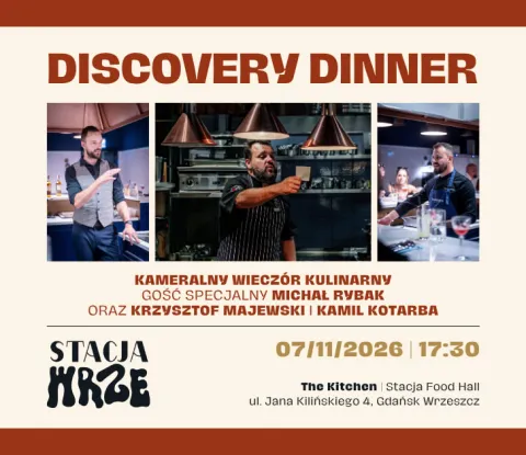 Discovery Dinner: Michał Rybak (@rybalikeachef) w The Kitchen