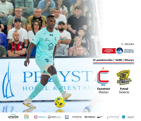 Constract Olsztyn vs Futsal Świecie - FOGO Futsal Ekstraklasa