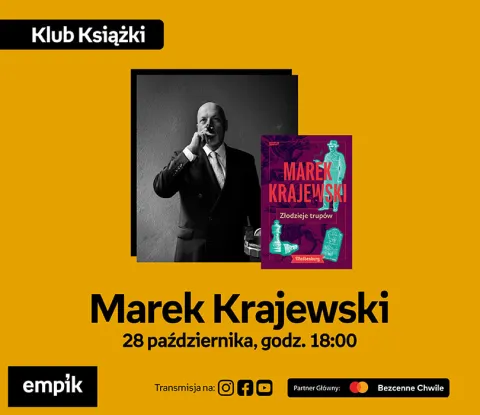 Marek Krajewski na Targach Książki Empiku | Złodzieje trupów