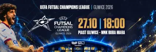 Liga Mistrzów UEFA Futsal 2026 Gliwice, Main Round UEFA Futsal Champions League - MNK Buba Mara Cazin - Piast Gliwice Futsal - zdjęcie 2