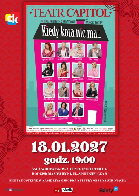 Kiedy kota nie ma... - spektakl Teatru Capitol