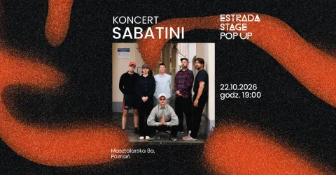 Estrada Stage Pop Up #5: Sabatini | koncert na Masztalarskiej 8a