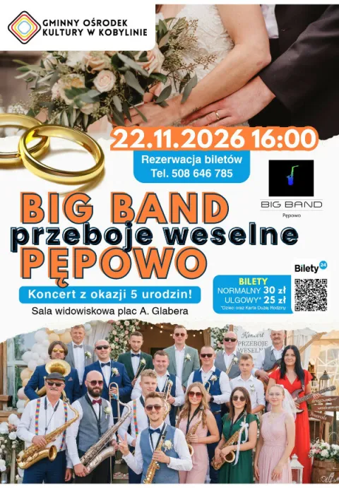 BIG BAND Pępowo - Przeboje weselne