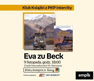 Eva zu Beck w Klubie Książki z PKP Intercity | Własną drogą - zdjęcie 1