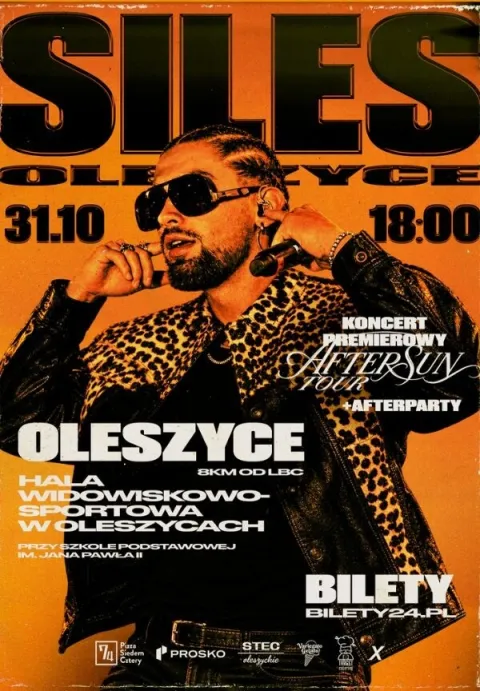 SILES | TRILL PEM | SZTOSS + GOŚCIE – AFTERSUN HALLOWEEN NIGHT OLESZYCE + AFTERPARTY
