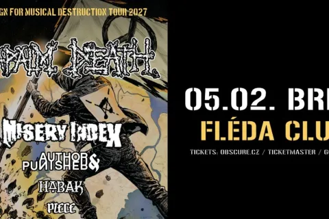 Campaign for Musical Destruction 2027: NAPALM DEATH, MISERY INDEX